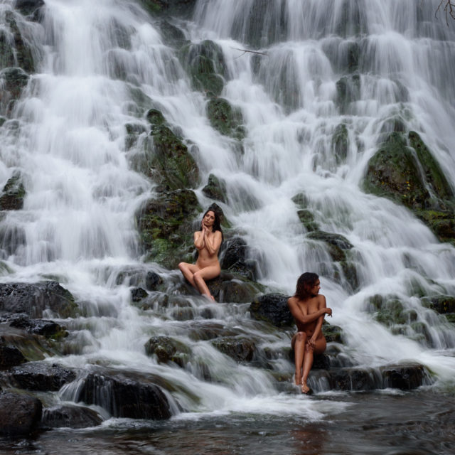 Anoush, Merrique, Hoopii Falls, Kauai, 2019