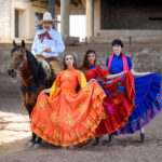 Cassidy Johnston, Natalie Carvayo, Sara Scarlet, Charro Hac. Ocotepec, Hidalgo, MX 2021