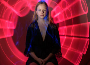 Charlottemodel, Livermore, lightpainting, 2023